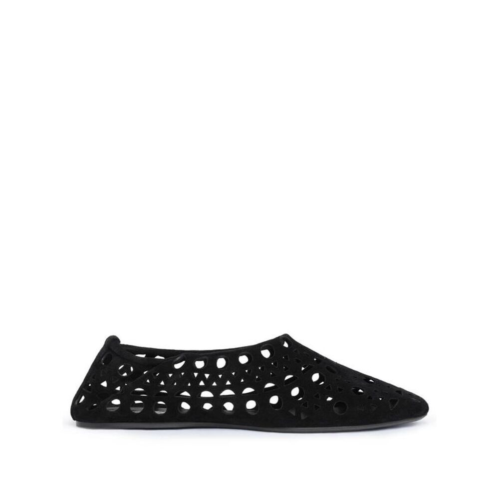 Alaia Women Pantofole Vienne In Pelle Di Vitello Effetto Velluto